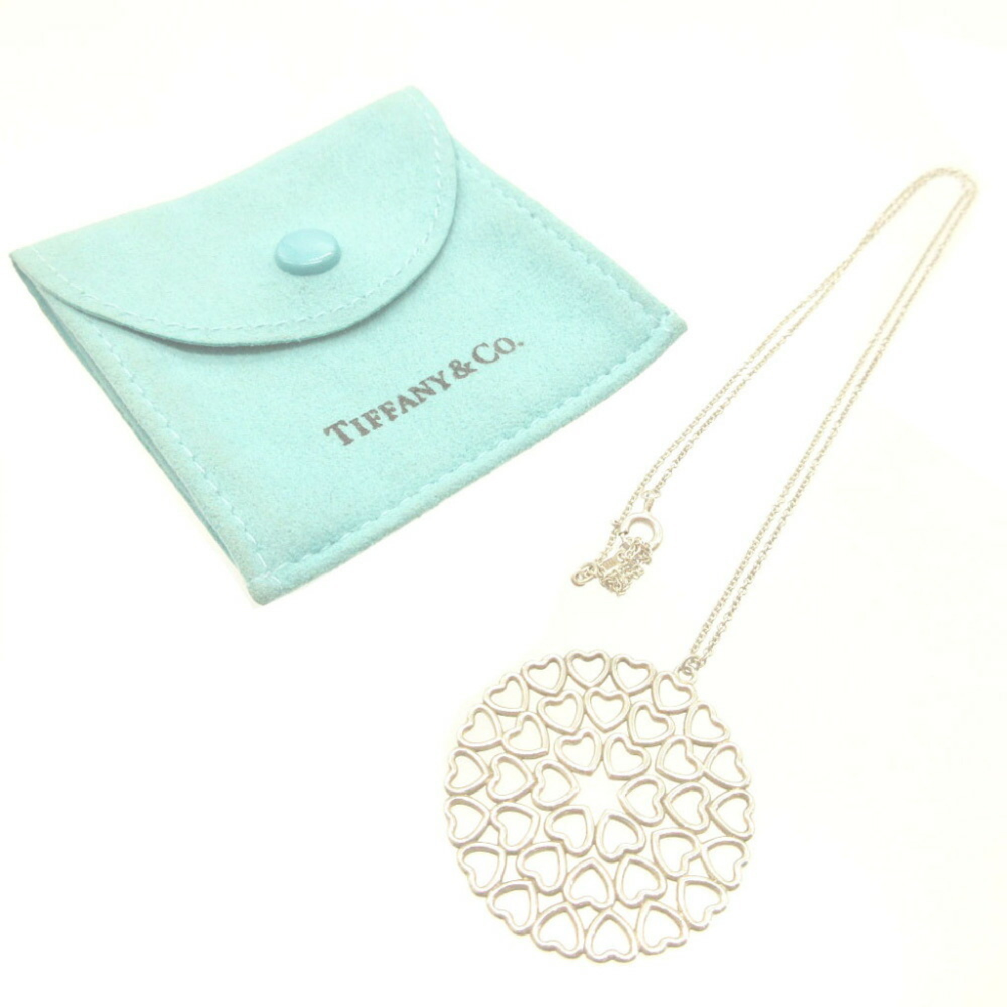 Tiffany Paloma Picasso Crown of Heart Medallion Silver 925 Necklace