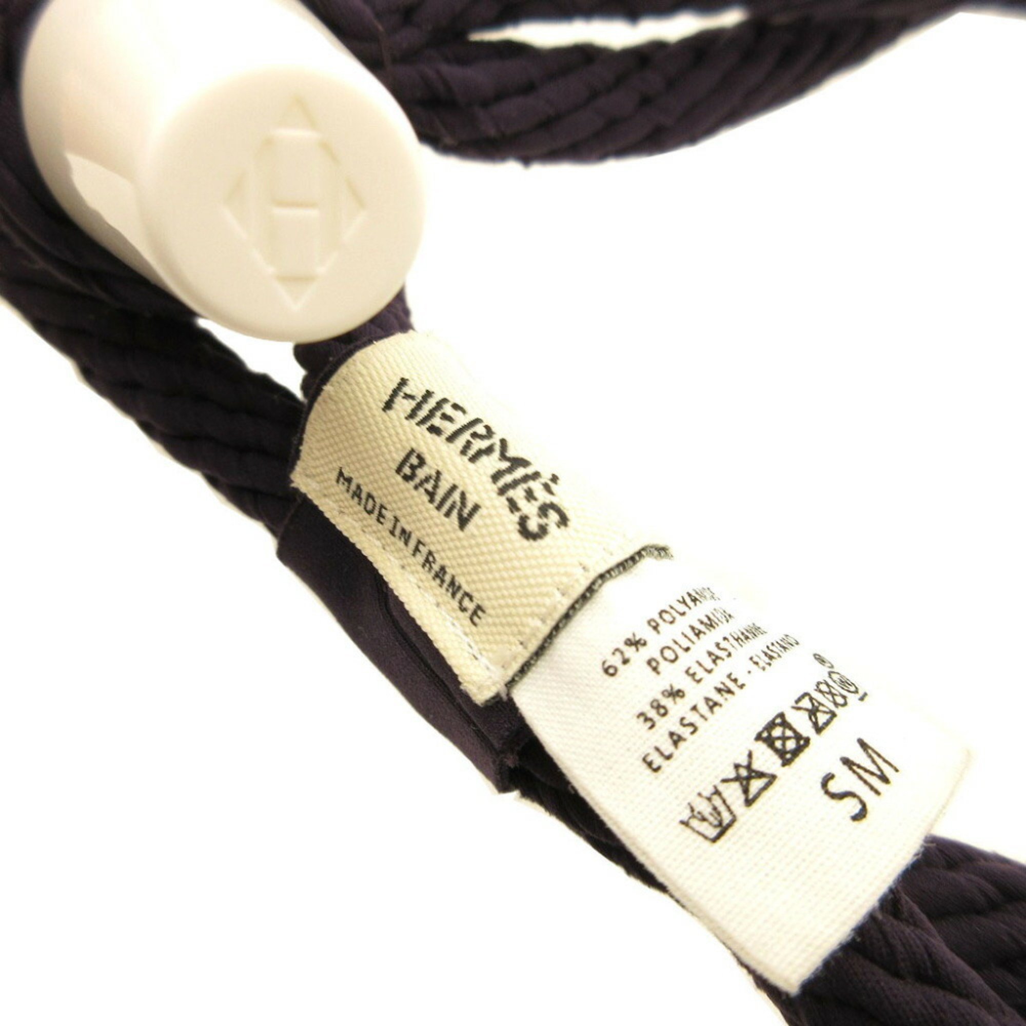 hermes polyamide elastane purple belt