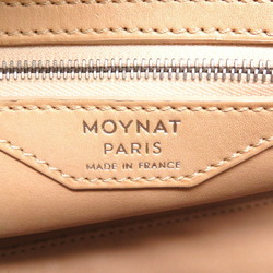 Moynat Pauline Leather Blue Handbag 0107 MOYNAT