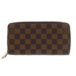 LV x YK Zippy Vertical Wallet Monogram Eclipse - Wallets and Small
