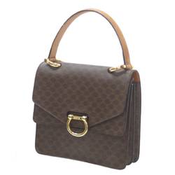Celine Handbag PVC/Leather Brown