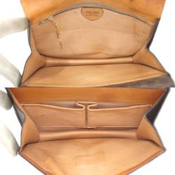 Celine Handbag PVC/Leather Brown