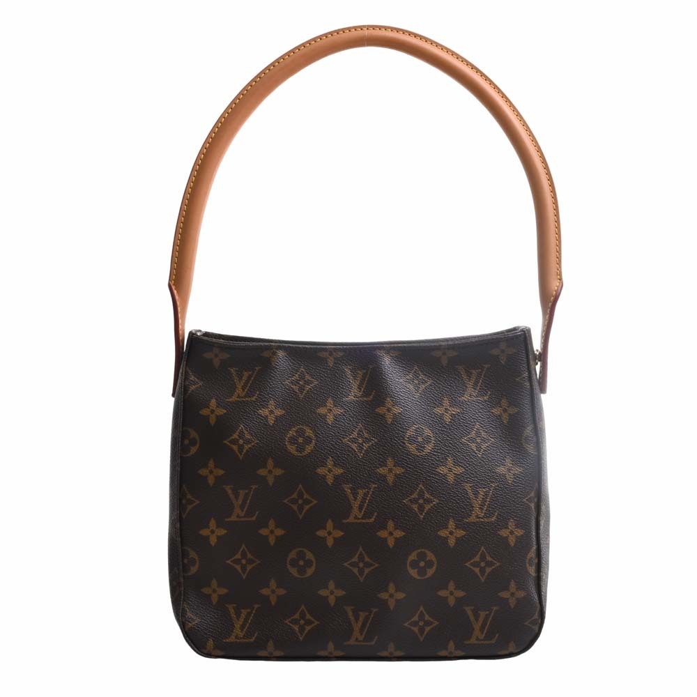 LOUIS VUITTON LOUIS VUITTON Looping MM one shoulder bag M51146 Monogram  Brown Used LV M51146