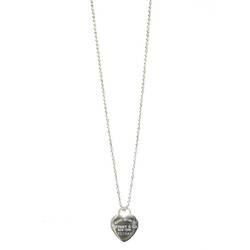 Tiffany & Co. Return Toe Heart Tag Pendant Necklace Sv925 ES