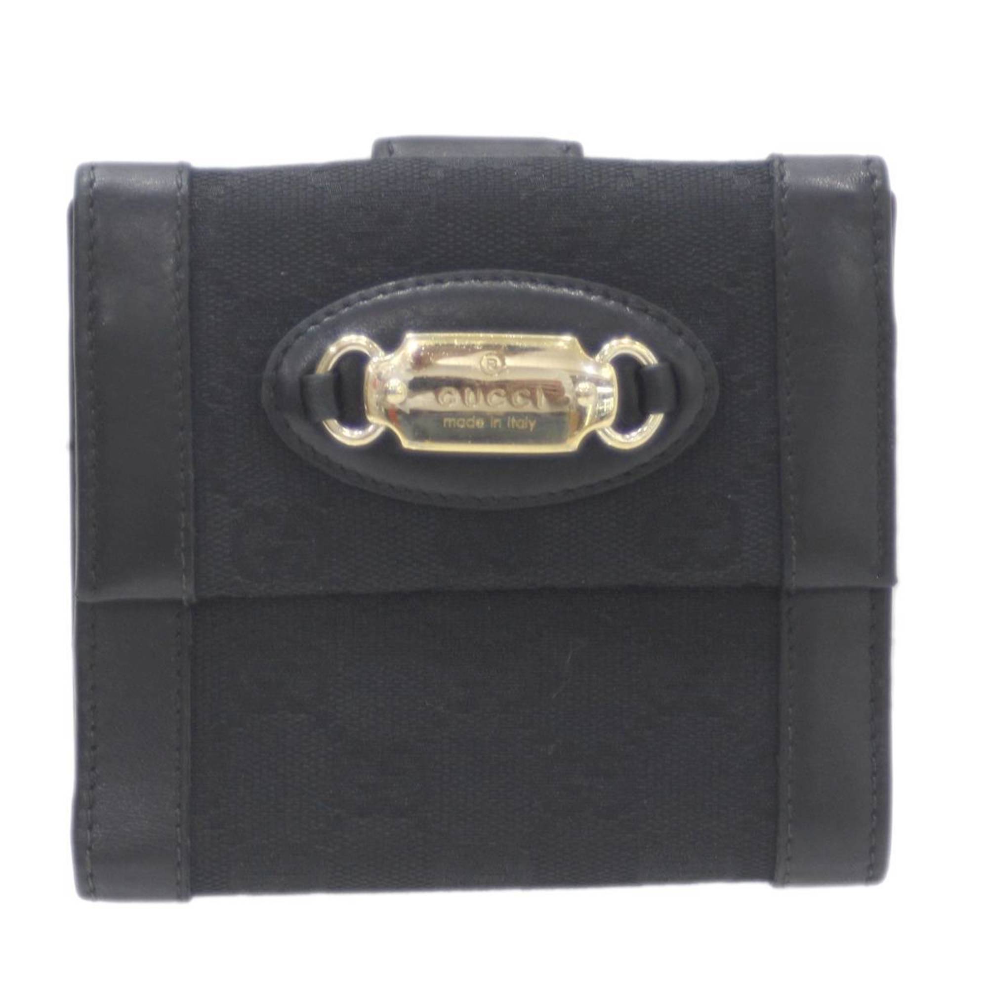 GUCCI Gucci Bifold Wallet GG Campus Black