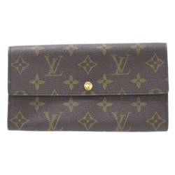 LOUIS VUITTON Pochette Porte Mone Credit Bifold Long Wallet Monogram M61725 MB0062