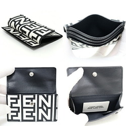 FENDI ROMA Card Case by MARC JACOBS Coin Business Holder Black White