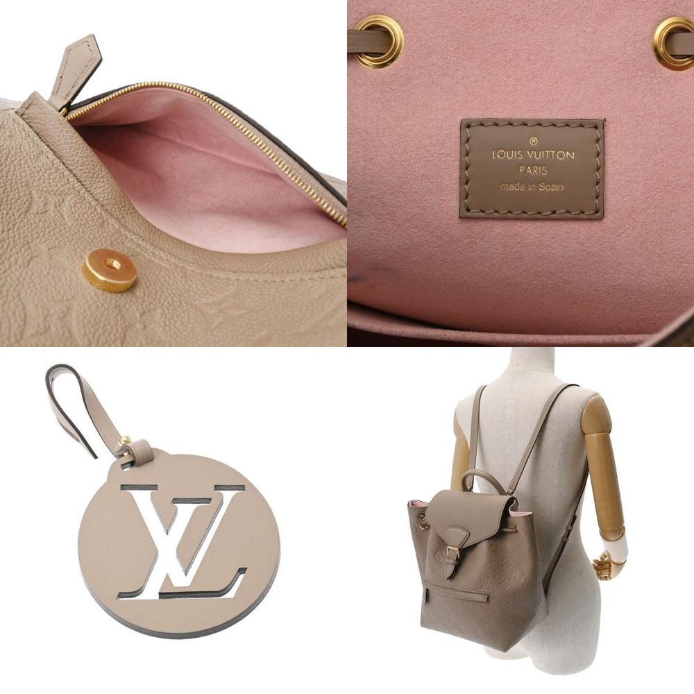 LOUIS VUITTON Monogram Empreinte Montsouris PM Tourtrail M45410 Women's  Leather Backpack/Daypack