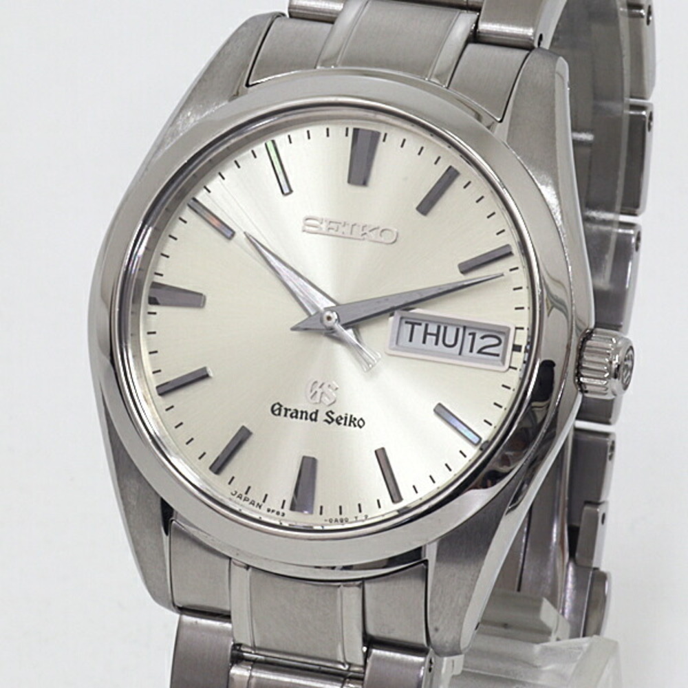 SEIKO Seiko men's watch Grand SBGT035 quartz silver dial finished ...