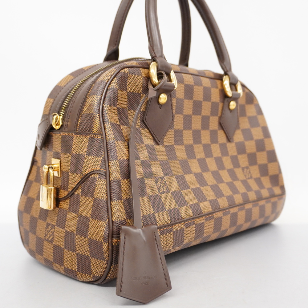 Auth Louis Vuitton Damier Duomo N60008 Women's Handbag