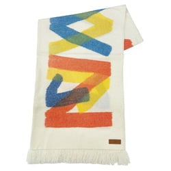 HERMES Ikat Zigzag Cashmere Scarf Ladies 2023 Blue Red Yellow New