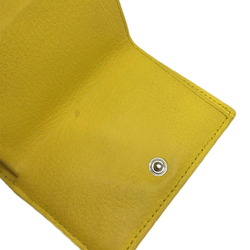 BALENCIAGA Paper 391446 Yellow 3-fold Wallet Women's Men's Unisex