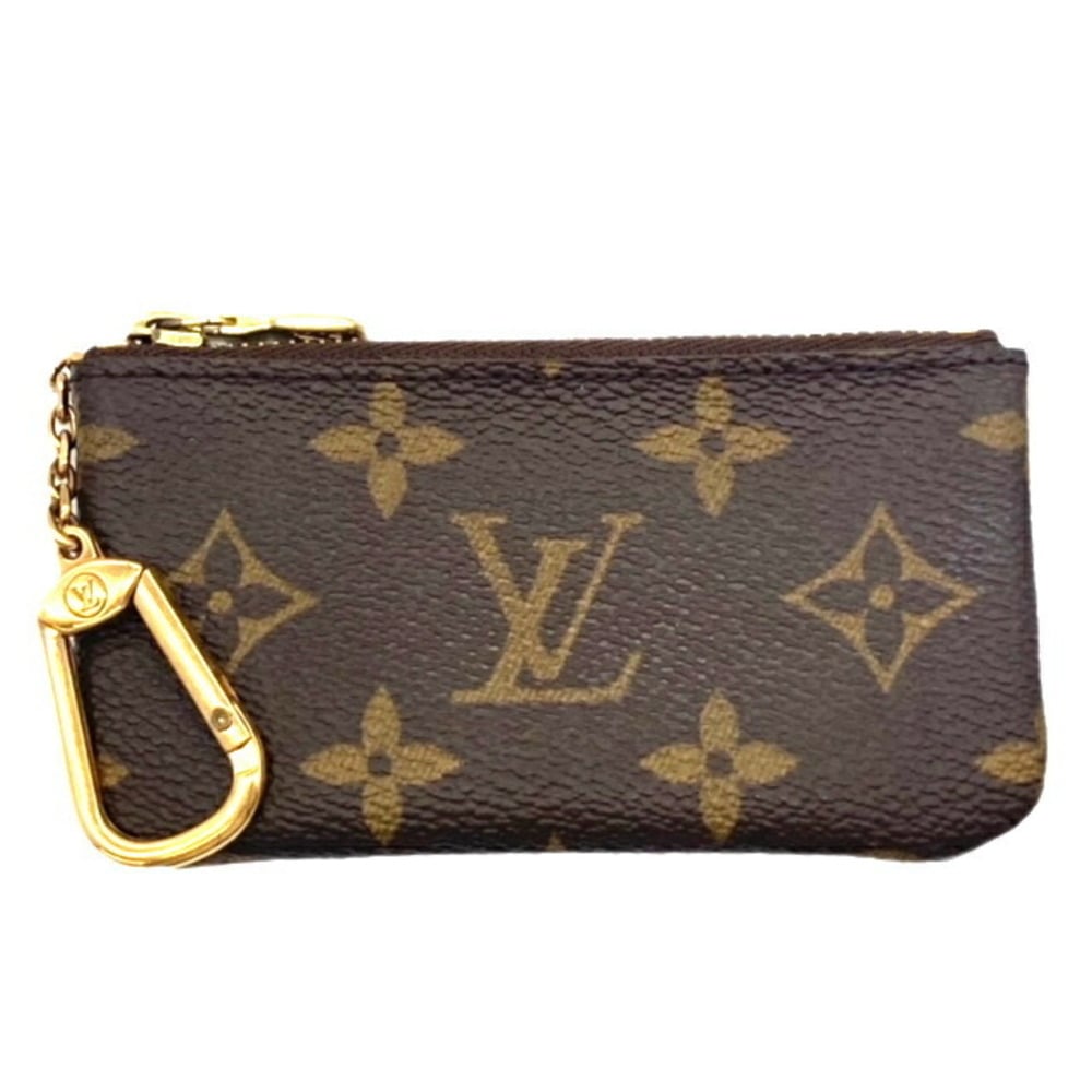 Louis Vuitton Monogram Canvas Pochette Cles Key and Change Holder