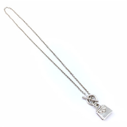 HERMES Amulet Kelly Necklace Silver Ag925 SV925 Pendant Neck Fashion Accessories Women Men Unisex