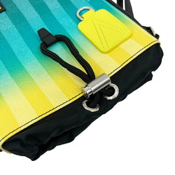 LOUIS VUITTON Sac Marant Shoulder Bag Handbag M59920 RFID Damier Stripe Yellow Green Men's