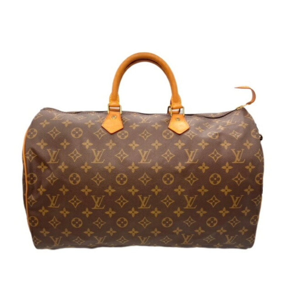 LOUISVUITTON Louis Vuitton Speedy 40 Monogram Bag Boston Handbag Brown  M41522 MB1921