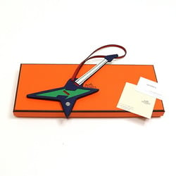 HERMES Lock Charm Bag with Pick Tadelakt Sham Kira Chevre Swift