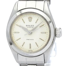 Vintage ROLEX Oyster Precision 6410 Steel Hand-Winding Ladies Watch BF565438