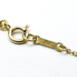 Tiffany Open Teardrop Necklace Yellow Gold (18K) No Stone Men,Women Fashion Pendant Necklace (Gold)