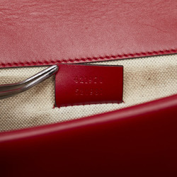 Gucci Dionysus Shoulder Bag 421970 Red Leather Women's GUCCI