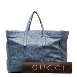 Gucci handbag Boston bag 308837 light blue leather ladies GUCCI