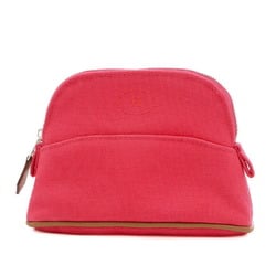 Hermes Bolide Pouch 16 Mini Canvas Hibiscus