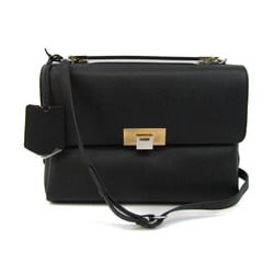 Balenciaga Ludis 391568 Women's Leather Handbag,Shoulder Bag Black