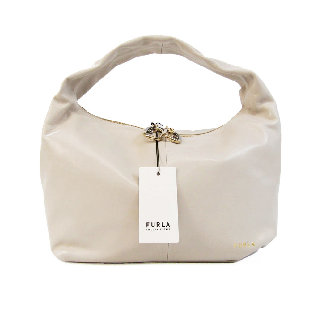 Furla GINGER S HOBO WB00514 BX0329 Women's Leather Handbag Light Gray |  eLADY Globazone