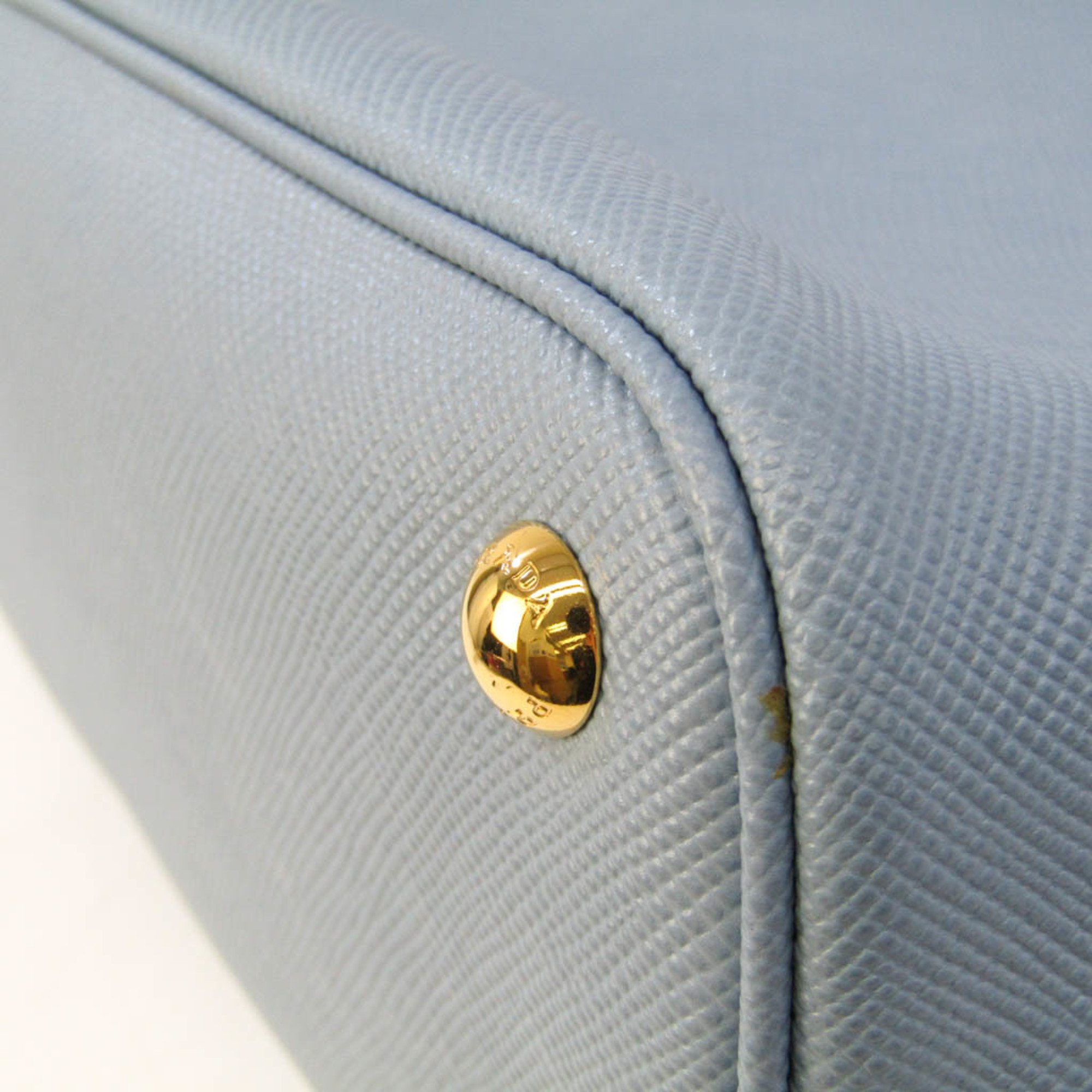 Prada Doubre Small Bag 1BG887 Women's Saffiano Cuir Handbag,Shoulder Bag Light Blue