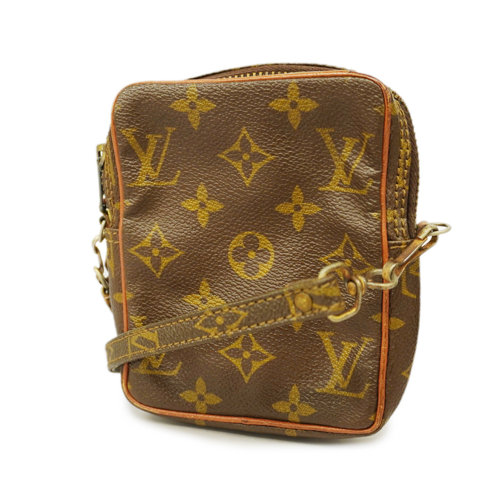Auth Louis Vuitton Monogram Mini Danube M45268 Women's Shoulder Bag