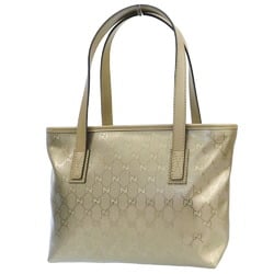 GUCCI GG Implement Handbag Tote Bag Gold 211138 002123