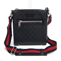 Gucci 523599 Men,Women GG Supreme Messenger Bag,Shoulder Bag Black