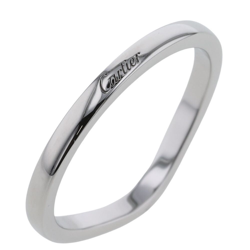 Cartier Ring Ballerina Curve Wedding Width approx. 2mm B4092800