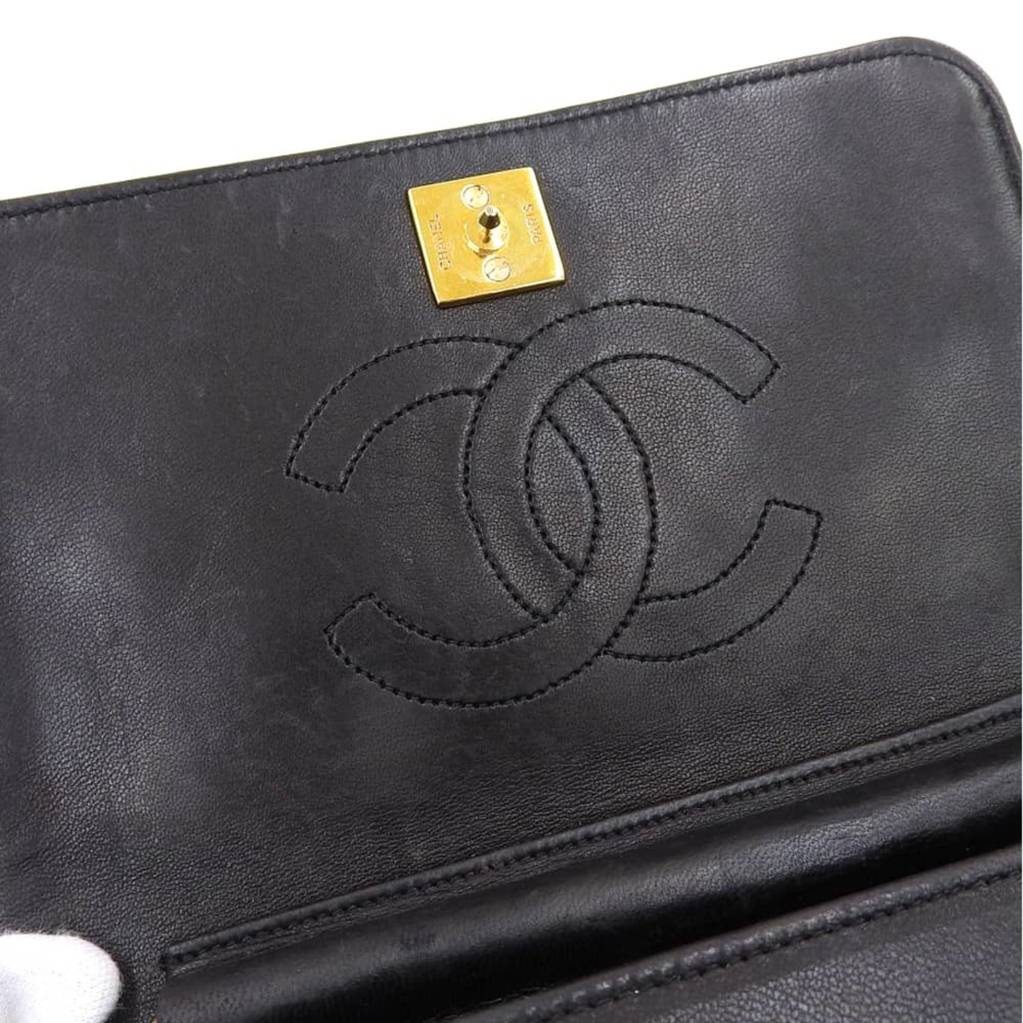 CHANEL Matelasse 19 Coco Mark Chain Shoulder Bag Lambskin A03571 Type No Seal