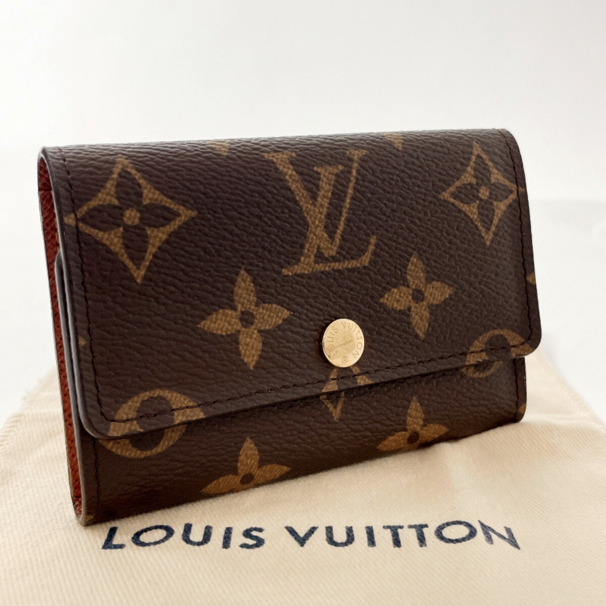 Louis Vuitton Multicle 6 Key Case Monogram Canvas LOUIS VUITTON M62630 Unisex Brown