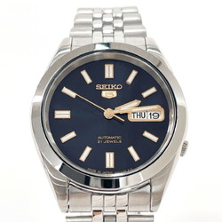 Seiko Five 21 Jewels New Watch Stainless Steel/Stainless Steel SEIKO SNXB67J5 Men's Silver