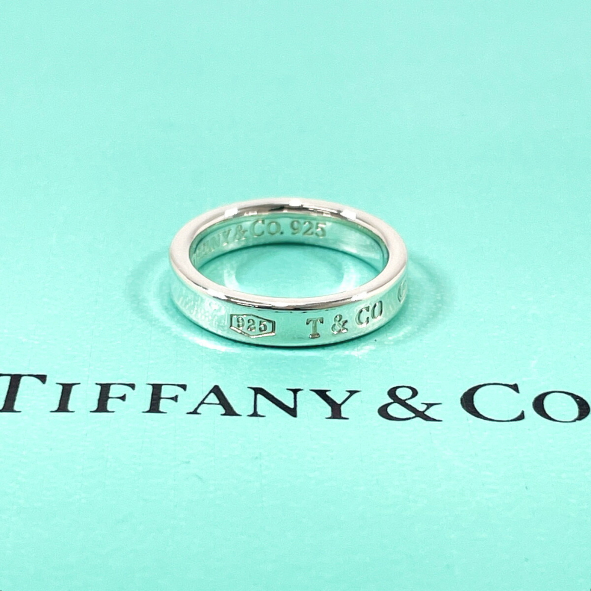 Tiffany 1837 Narrow Ring Silver 925 TIFFANY&Co. Women's