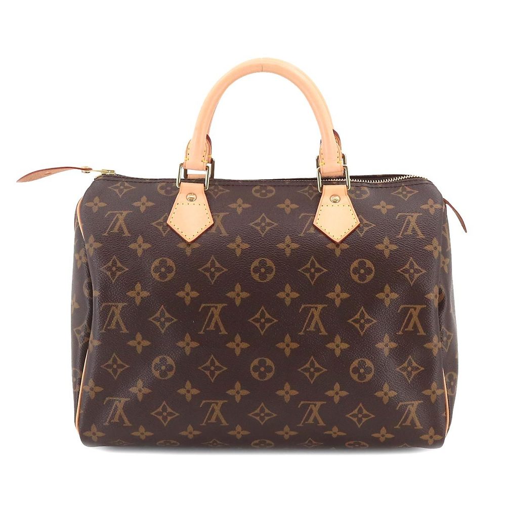 Used Brown Louis Vuitton Monogram Speedy 30cm Top Handle Bag