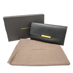 Bottega Veneta 578751 Men,Women Leather Long Wallet (tri-fold) Black