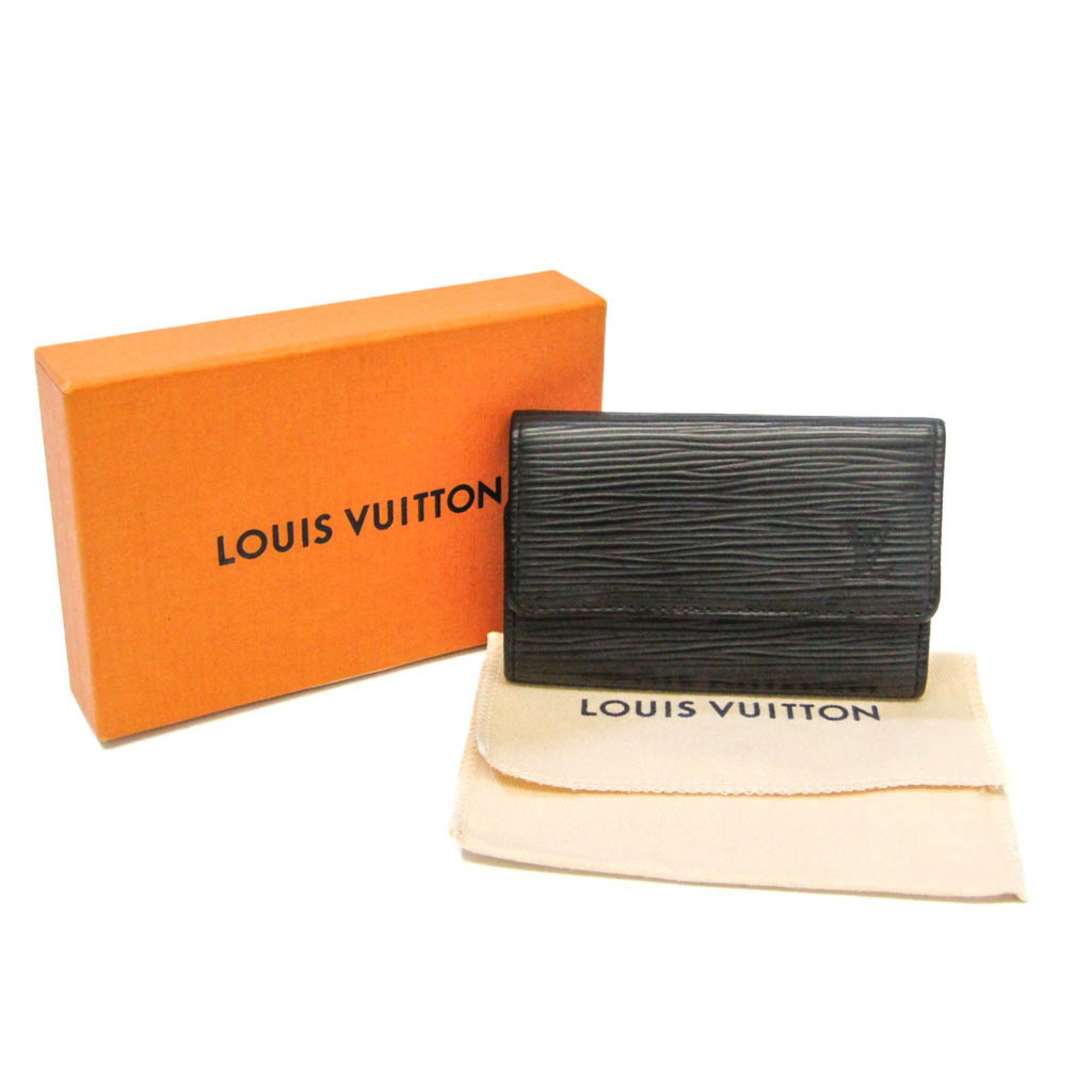 Louis Vuitton Epi Multicles 6 M63812 Men,Women Epi Leather Key Case Noir