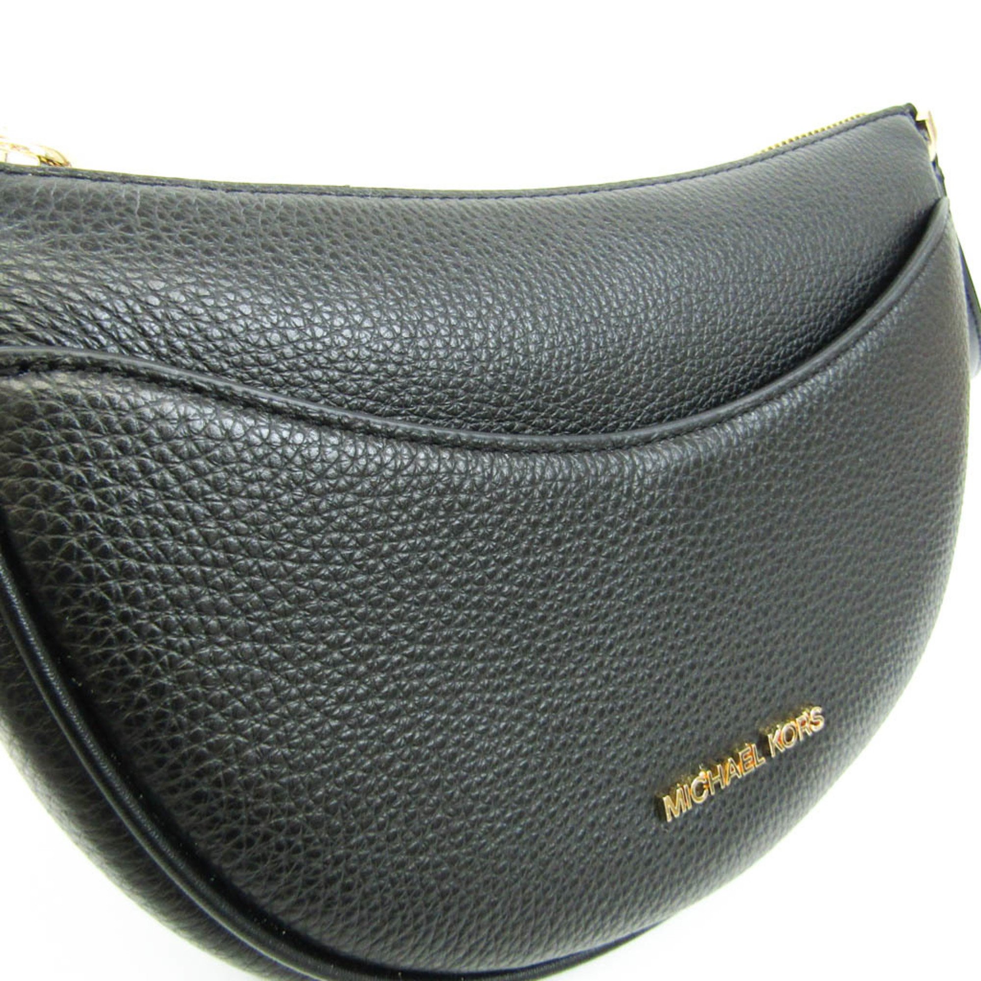 Michael Kors DOVER 35R3G4DC5L Women's Leather Shoulder Bag Black