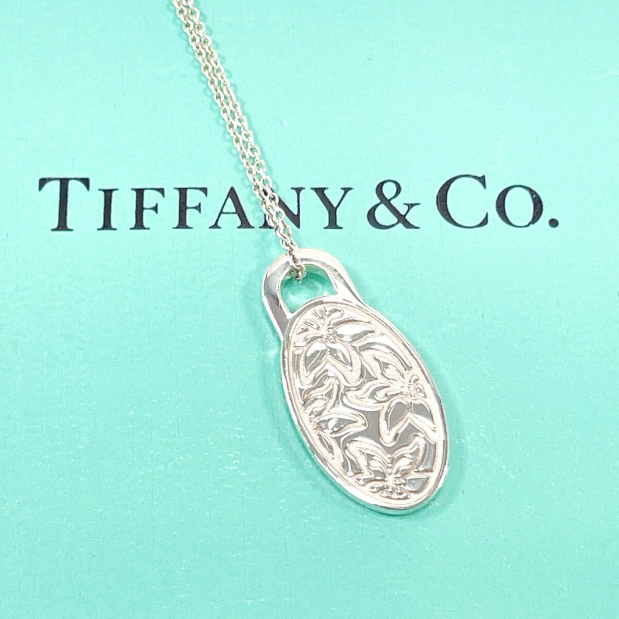 Tiffany GO WOMEN 2013 Lily Necklace Silver 925 TIFFANY&Co. Women's