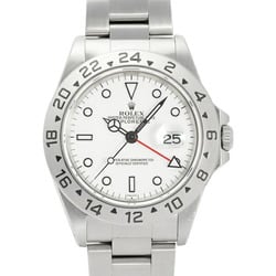 Rolex Explorer II 16570 White Dial Watch Men's