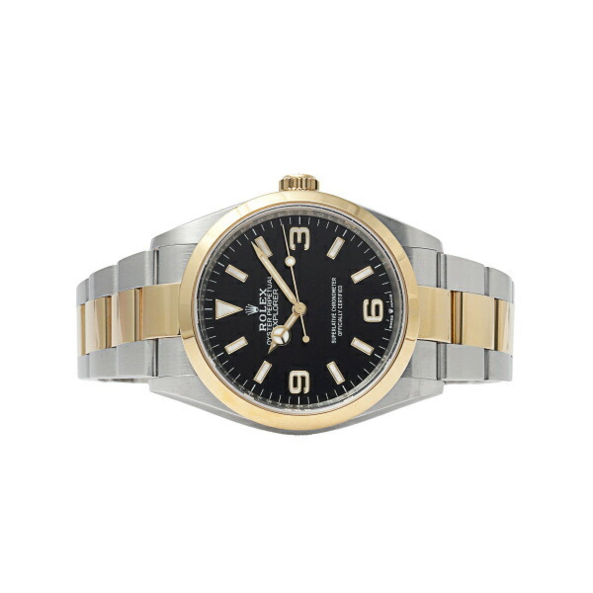Rolex Explorer 36 124273 Black Dial Watch Men's