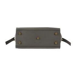 SAINT LAURENT Saint Laurent Handbag 635346 Grain Leather Gray Gold Hardware 2WAY Shoulder Bag