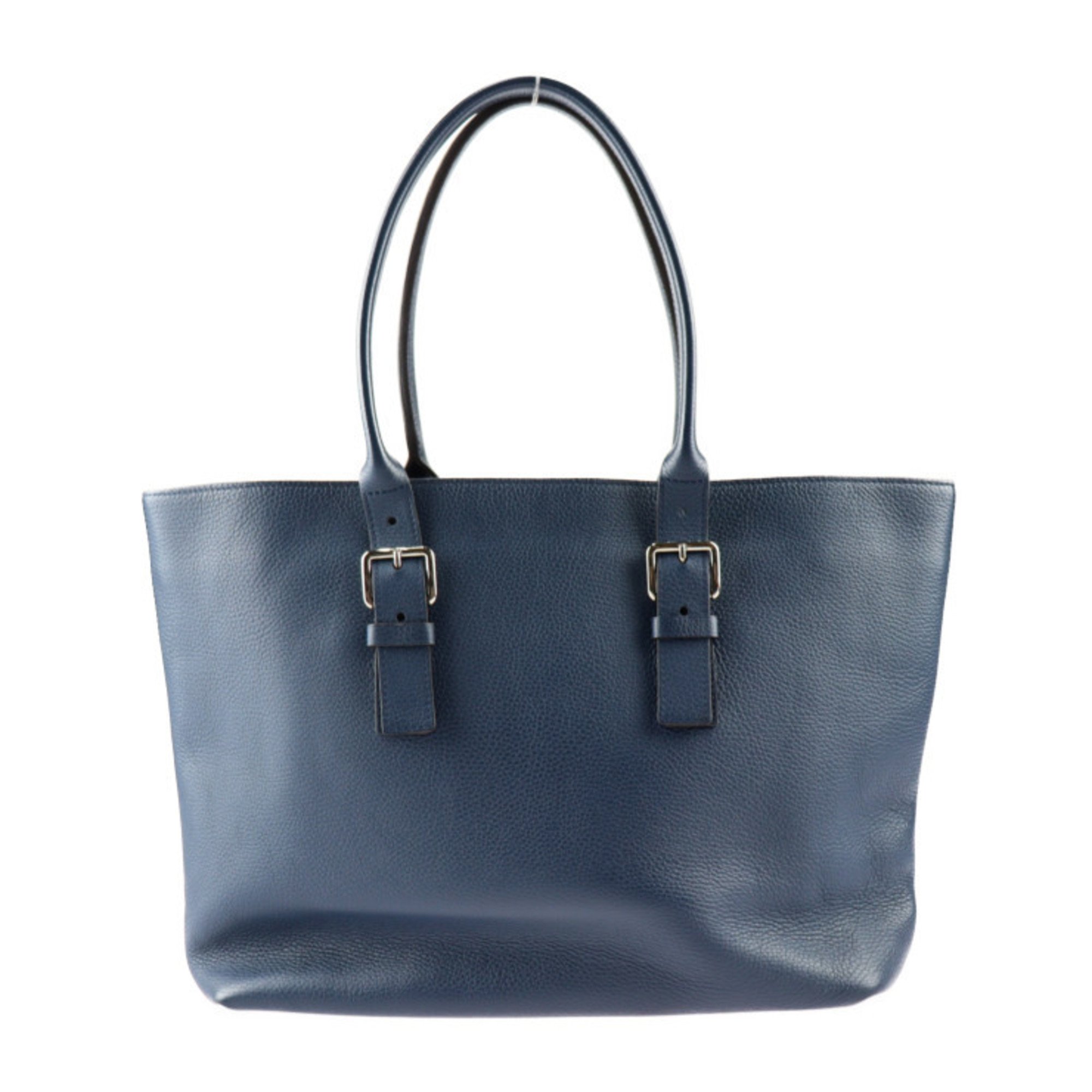 LOUIS VUITTON Cava Voyage Tote Bag M41804 Cuir Taurillon Leather Navy Silver Hardware Shoulder Vuitton