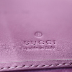 GUCCI Gucci Long Wallet 573840 GG Supreme Canvas Leather Beige Red Pink Multicolor Continental Strawberry Accordion Closure