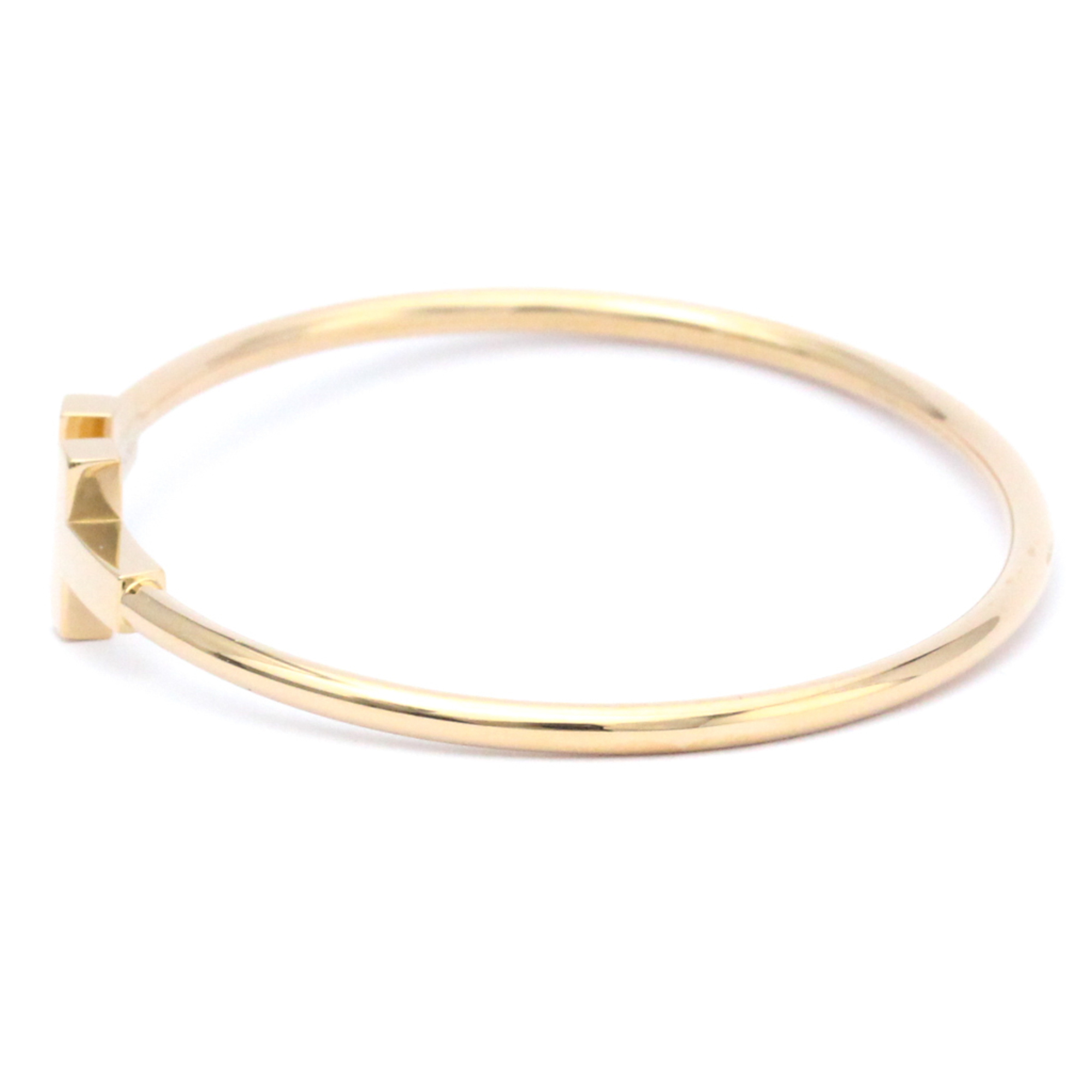 Tiffany T-wire Bracelet Pink Gold (18K) No Stone Bangle Pink Gold