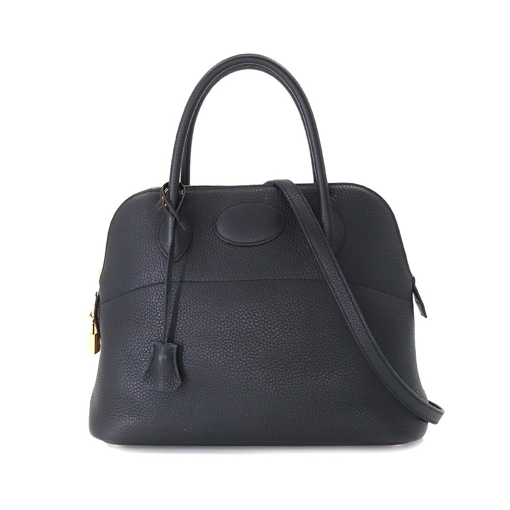 Hermes HERMES Bolide 31 2way Hand Shoulder Bag Taurillon Clemence Black ...