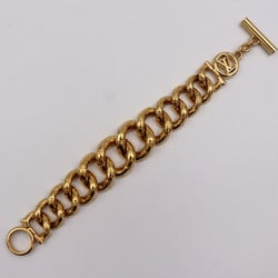 LOUIS VUITTON Louis Vuitton Bracelet 2D M00377 Metal Gold Monogram